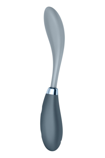 Вібратор Satisfyer G-Spot Flex 3 Grey, гнучкий стовбур із фіксацією положення - фото №2
