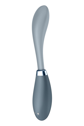 Вібратор Satisfyer G-Spot Flex 3 Grey, гнучкий стовбур із фіксацією положення - фото №4