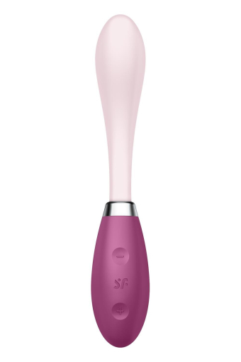 Вібратор Satisfyer G-Spot Flex 3 Red, гнучкий стовбур із фіксацією положення - фото №3