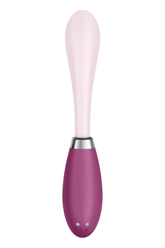 Вібратор Satisfyer G-Spot Flex 3 Red, гнучкий стовбур із фіксацією положення - фото №5