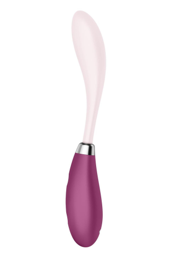 Вібратор Satisfyer G-Spot Flex 3 Red, гнучкий стовбур із фіксацією положення - фото №2