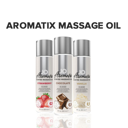Натуральна масажна олія JO Aromatix Massage Oil Chocolate 120 мл - фото №5
