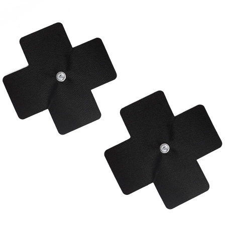 Сексуальні наклейки на груди зі стразом Art of Sex - Ruth pestis with Crystal, Чорний - фото №2