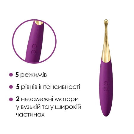 Універсальний вібратор Svakom Beatrice, 4 варіанти використання - фото №3