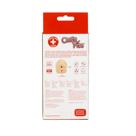 Мастурбатор-вагіна Cutie Pies Lifeguard Lizzie Vagina Masturbator, віброкуля в подарунок - фото №8