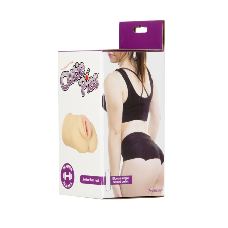 Мастурбатор-вагіна Cutie Pies Trainer Tamara Vagina Masturbator, віброкуля в подарунок - фото №7