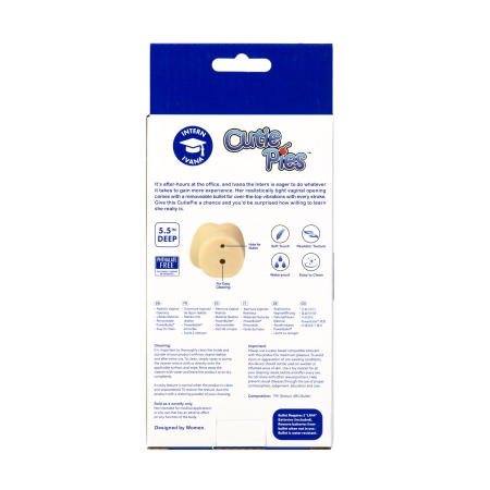 Мастурбатор-вагіна Cutie Pies Ivana Vagina Masturbator Intern, віброкуля в подарунок - фото №8