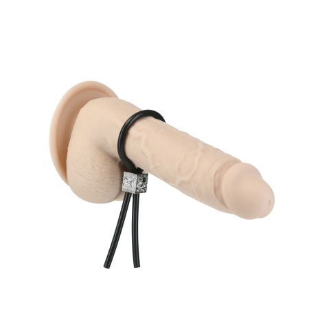 Ерекційне кільце-ласо LUX Active Tether Adjustable Silicone Cock Tie, регульоване - фото №6