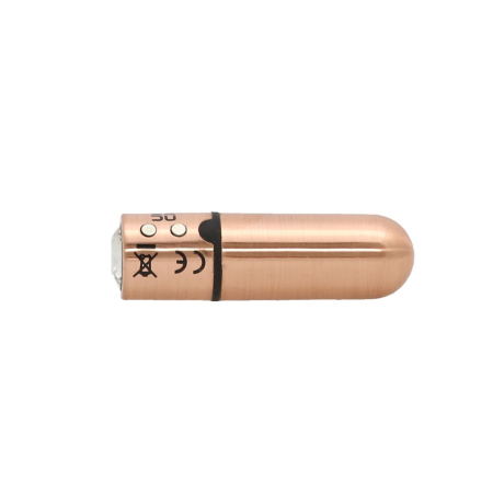 Віброкуля PowerBullet First-Class Bullet 2.5? з Key Chain Pouch, Rose Gold, 9 режимів вібрації №3