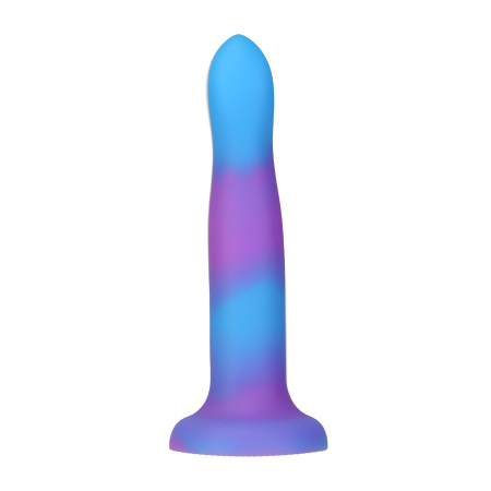 Фалоімітатор, що світиться в темряві, ADDICTION Rave 8? Glow in the Dark Dildo Blue Purple, 20,3 см - фото №3
