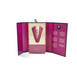 Кліторальний вібратор Shunga Obi Raspberry - - фото №8