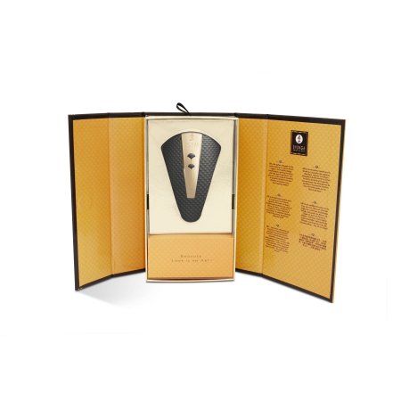 Кліторальний вібратор Shunga Obi Black №9