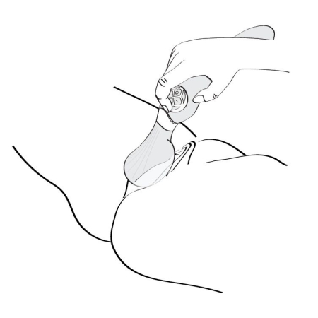 Вібромасажер Shunga Zoa Black, двосторонній - фото №5