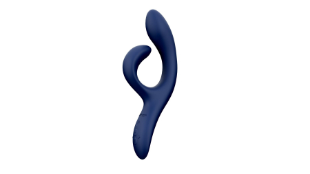Смарт вібратор-кролик We-Vibe Nova Midnight Blue, ергономічний, регульований кут нахилу стовбура - фото №2