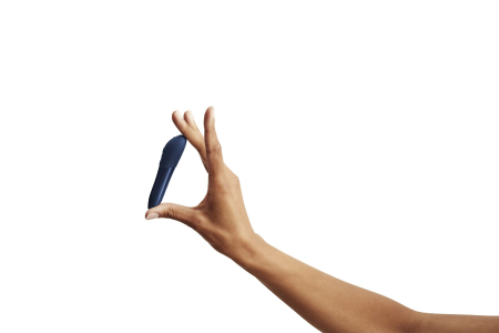 Потужна віброкуля Tango X Midnight Blue by We-Vibe, 7 режимів вібрації, 8 рівнів інтенсивності №4