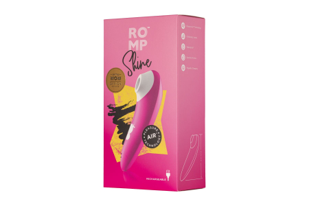 Вакуумний кліторальний стимулятор Romp Shine, 10 рівнів інтенсивності - фото №8