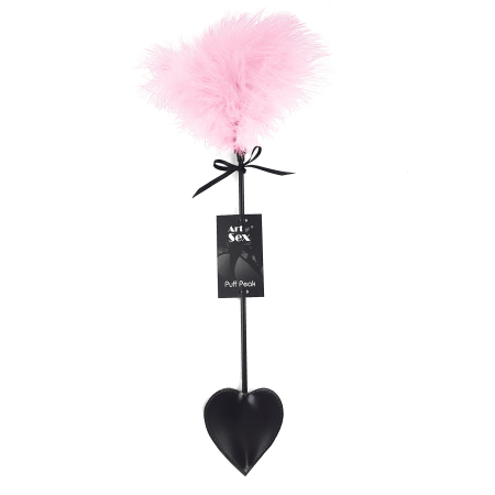 Лоскітка зі шльопалкою Піка Art of Sex – Puff Peak, рожева - фото №2