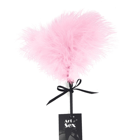 Лоскітка зі шльопалкою Піка Art of Sex – Puff Peak, рожева - фото №3