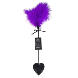 Лоскітка зі шльопалкою Піка Art of Sex – Puff Peak, фіолетова - - фото №2