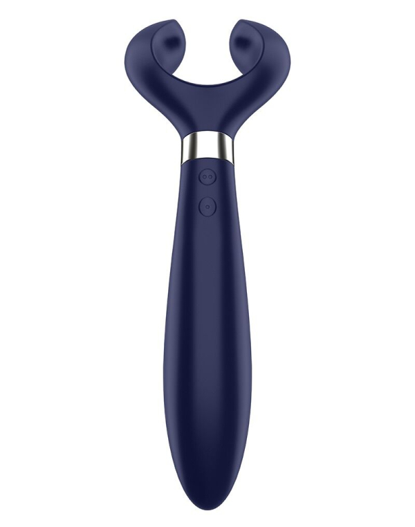 Вібратор для пар Satisfyer Endless Fun Blue, три мотори, багатофункціональний - фото