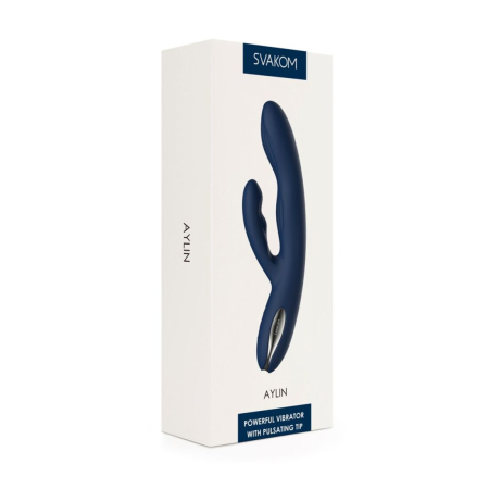 Вібратор-кролик Svakom Aylin, пульсівна ділянка для точки G - фото №7