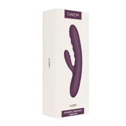 Вібратор-кролик Svakom Avery Lilac зі стовбуром, що рухається, рух вперед-назад - - фото №7