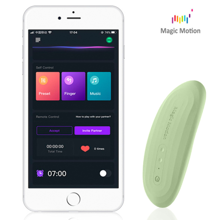 Смарт-вібратор у трусики Magic Motion Nyx Green - фото