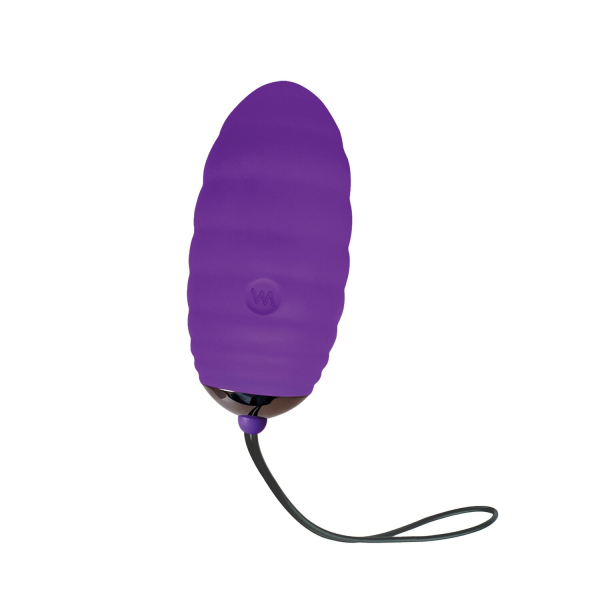 Віброяйце Adrien Lastic Ocean Breeze 2.0 Purple, пульт ДК, дуже потужний мотор, 10 віброрежимів - фото