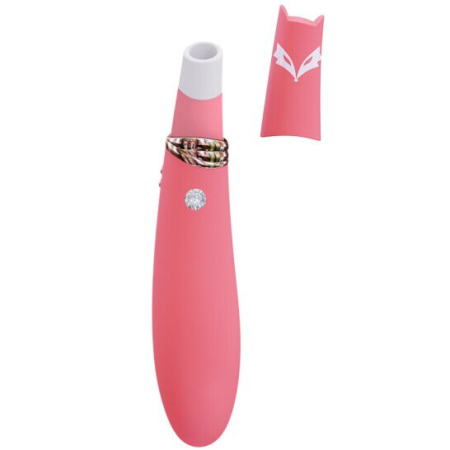 Вакуумний стимулятор з вібрацією CuteVibe Foxy Sakura - фото №2