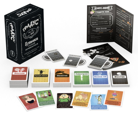 Застільна гра для компанії «Градус» (UA) - фото №2