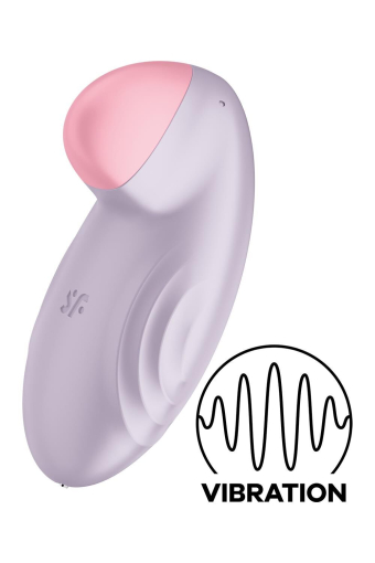 Смарт-вібратор для клітора Satisfyer Tropical Tip Light Lilac - фото №2