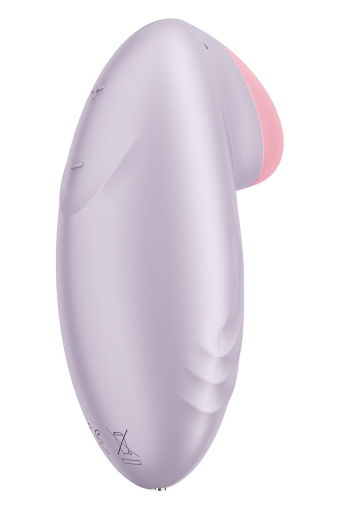 Смарт-вібратор для клітора Satisfyer Tropical Tip Light Lilac - фото №6