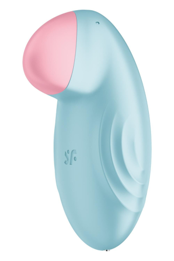 Смарт-вібратор для клітора Satisfyer Tropical Tip Light Blue - фото №3
