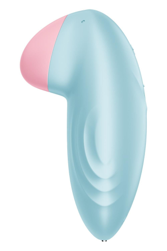 Смарт-вібратор для клітора Satisfyer Tropical Tip Light Blue - фото №4