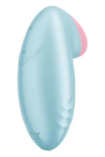 Смарт-вібратор для клітора Satisfyer Tropical Tip Light Blue - фото №6