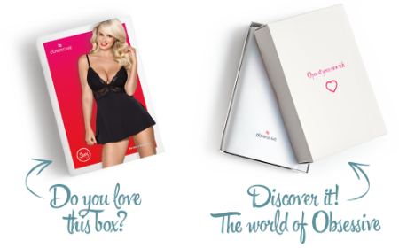 Сатиновий пеньюар з мереживом Obsessive 810-BAB-1 babydoll & thong L/XL, чорний, пеньюар, танга - фото №8