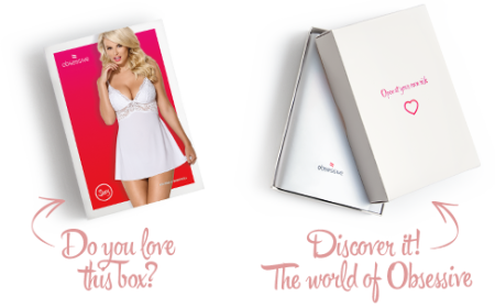 Сатиновий пеньюар із мереживом Obsessive 810-BAB-2 babydoll & thong S/M, білий, пеньюар, танга - фото №8