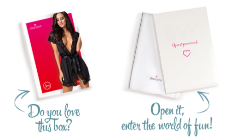 Сатиновий відкритий пеньюар на поясі Obsessive 810-PEI–1 peignoir black 2XL/3XL, чорний - фото №8