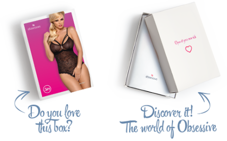 Мереживне боді з доступом 818-TED-1 teddy L/XL, чорне - фото №8