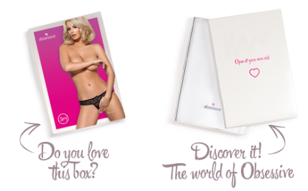 (SALE) Мереживні танги з доступом Obsessive 837-THC-1 S/M, чорні - фото №8