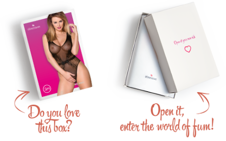 (SALE) Сітчастий бодістокінг з доступом Obsessive B115 teddy S/M/L, чорний - фото №7