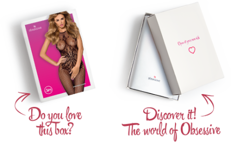 Бодістокінг Obsessive Bodystocking G308 S/M/L, халтер, декор у вигляді татуювання - фото №7