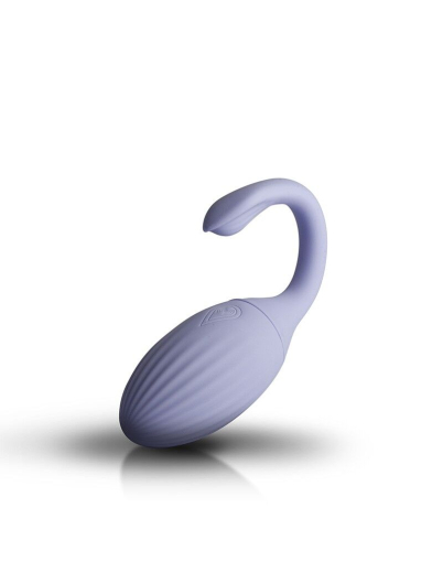 Віброяйце NIYA 1 з пультом ДК, можна під одяг, віброхвостик для зовнішньої стимуляції, 10 режимів - фото №2