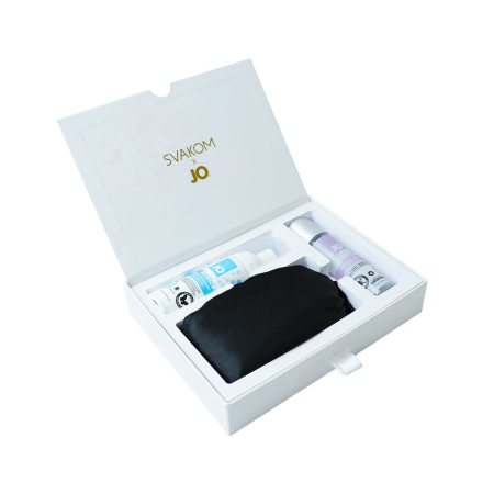 Подарунковий набір Svakom Anniversary Box: вакуумний стимулятор, стрічки, маска, лубрикант, спрей - фото №4