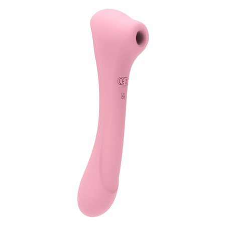 Вакуумний кліторальний стимулятор Femintimate Daisy Massager Pink - фото №2