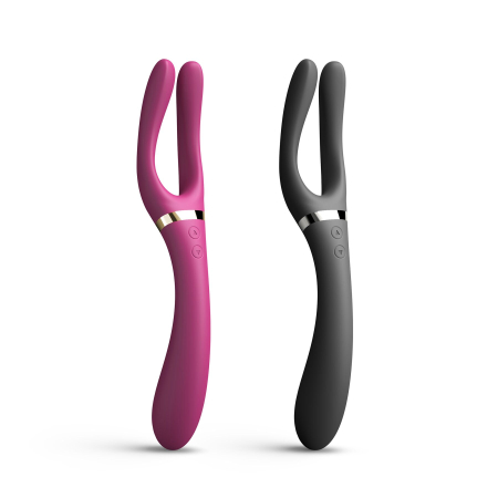 Вібратор-стимулятор Dorcel INFINITE JOY PLUM, багатофункціональний, унісекс - фото №7