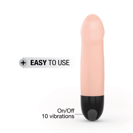 Вібратор Dorcel Real Vibration S Flesh 2.0, діаметр 3,7см, перезаряджається, для точки G - фото №3
