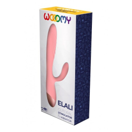 Вібратор-кролик Wooomy Elali Pink Rabbit Vibrator - - фото №5