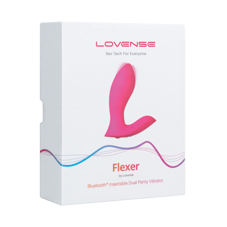 Смарт-вібратор у трусики Lovense Flexer, манливий рух + вібрація, стимуляція клітора та точки G №6