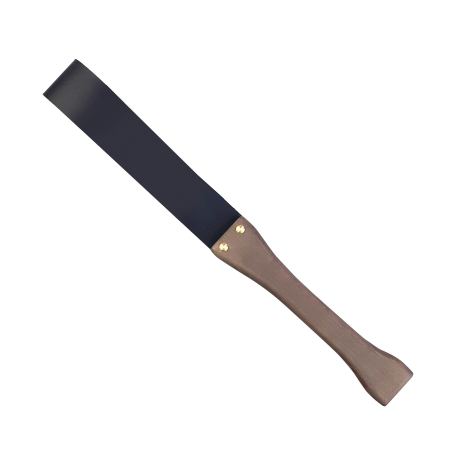 Ляскалка Art of Sex - BDSM з дерев'яною ручкою, натуральна шкіра №2